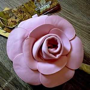 Realtree pink rose coin purse